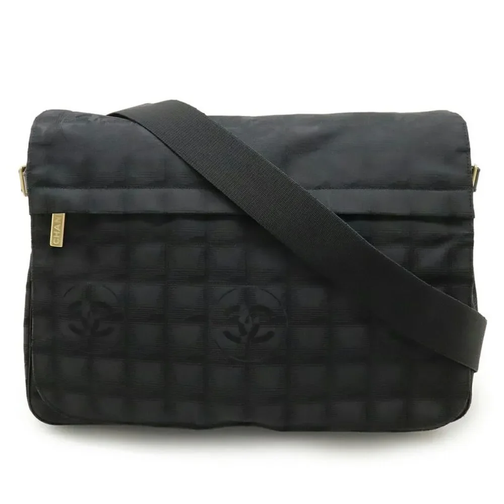 Chanel Nylon Jacquard Messenger Bag